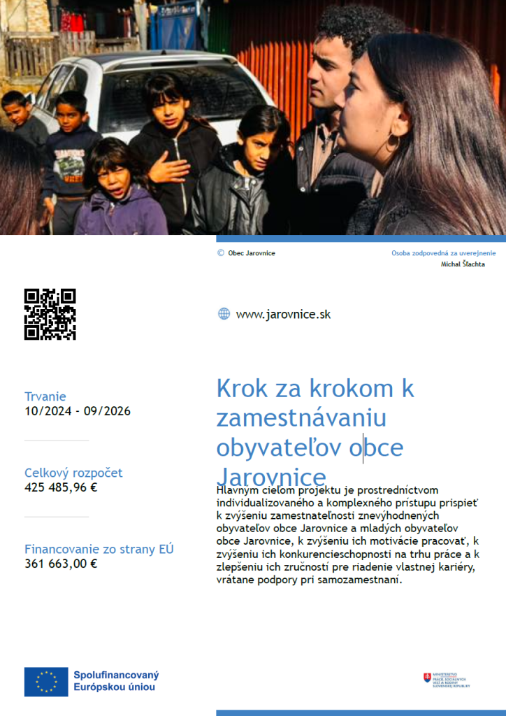 plagát s&nbsp;textom k&nbsp;projektu 